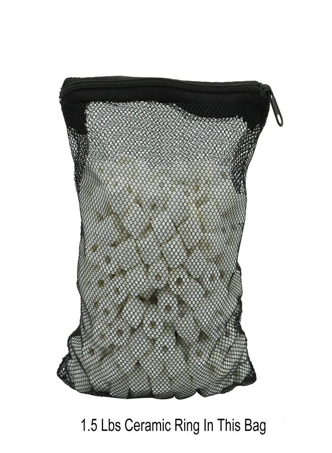 ALEGI 10 pcs Aquarium Filter Media Bags with Zipper, Mesh Reusable Bags for Aquarium Filter Media (7.8" x 5.5") - Image 3